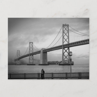 A Foggy Day on the Bay Postcard