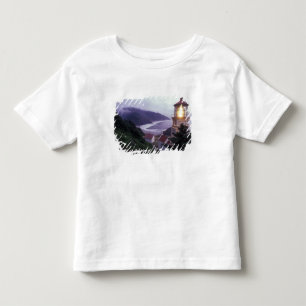 A foggy day on the Oregon coast at the Heceta Toddler T-shirt