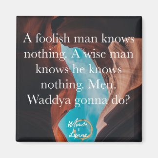 A foolish man magnet