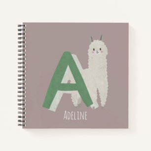A for Alpaca Notebook