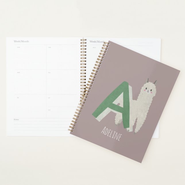 A for Alpaca Planner (Display)