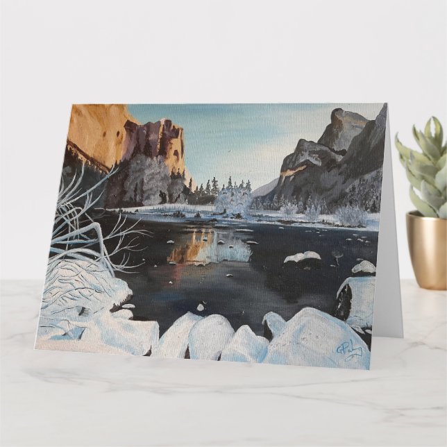 A Forest Christmas, by Gary Poling Card (Small Plant)