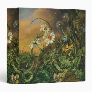 A Forest Floor with Daisies, Primroses, ... Binder