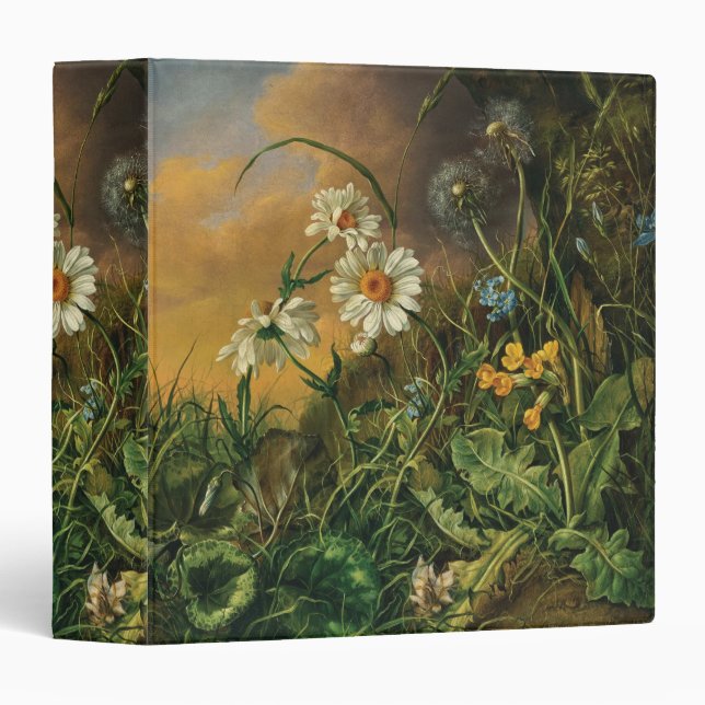 A Forest Floor with Daisies, Primroses, ... Binder (Front/Spine)