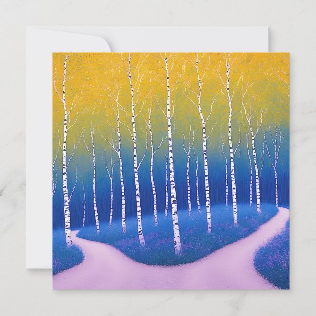 A Fork in Time – A Woodland Landscape (Front)