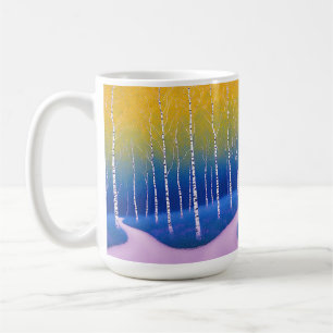 A Fork in Time – A Woodland Landscape Coffee Mug