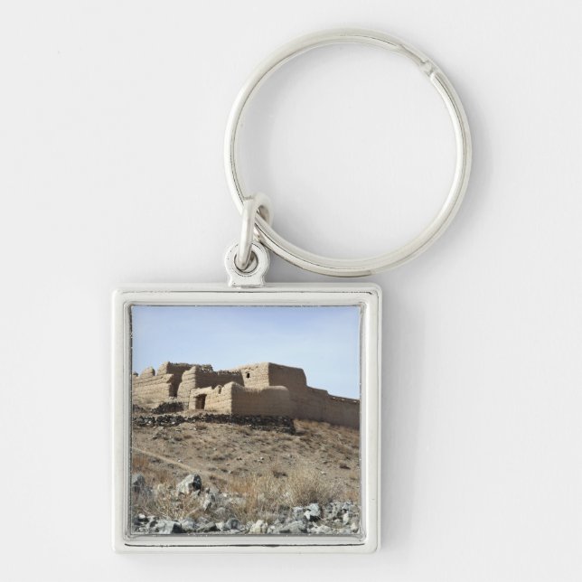 A fortified compound in the village of Akbar Kh Keychain (Front)