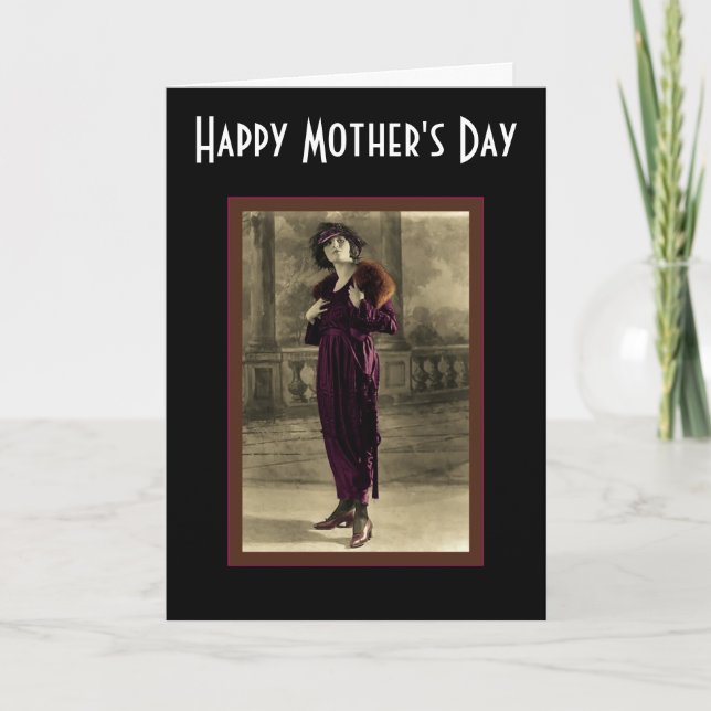 A Foxy Lady Card (Front)