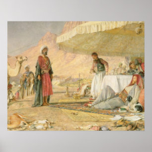 A Frank Encampment in the Desert of Mount Sinai, 1 Poster