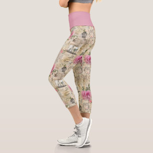 A French Ephemera Design Series 1 Capri Leggings