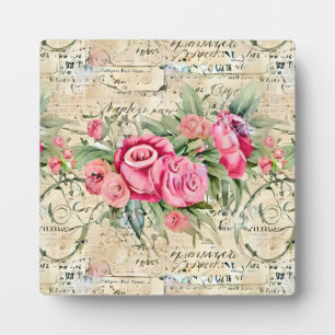 A French Ephemera Design Series 26 Plaque