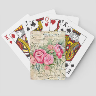 A French Ephemera Design Series 26 Playing Cards