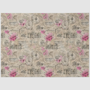 A French Ephemera Design Series 4 Tissue Paper