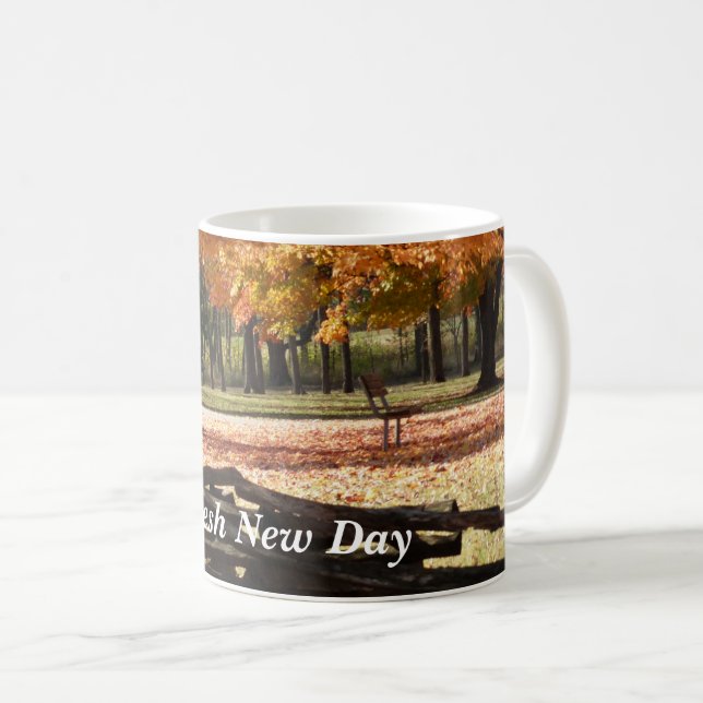 A Fresh New Day - mug (Front Right)