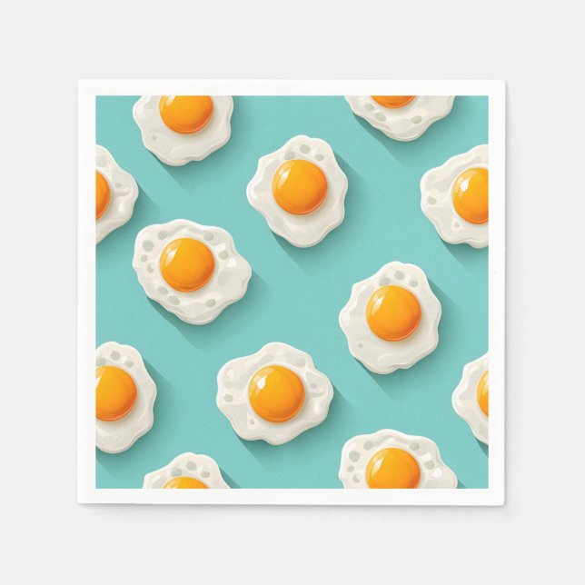 A Fried Egg Sonata Napkin (Front)