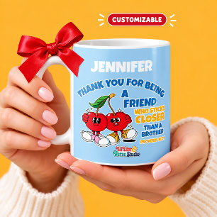 A Friend Sticks Closer – Proverbs 18:24 Coffee Mug