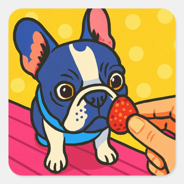 A Friendly Sticker with A Pop-Up (Front)