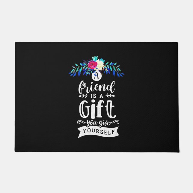 A Friends Is A Gift Doormat (Front)