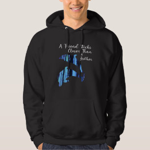 A Friends Sticks Closer Than a Brother Hoodie
