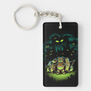 A Frightening Forest Keychain