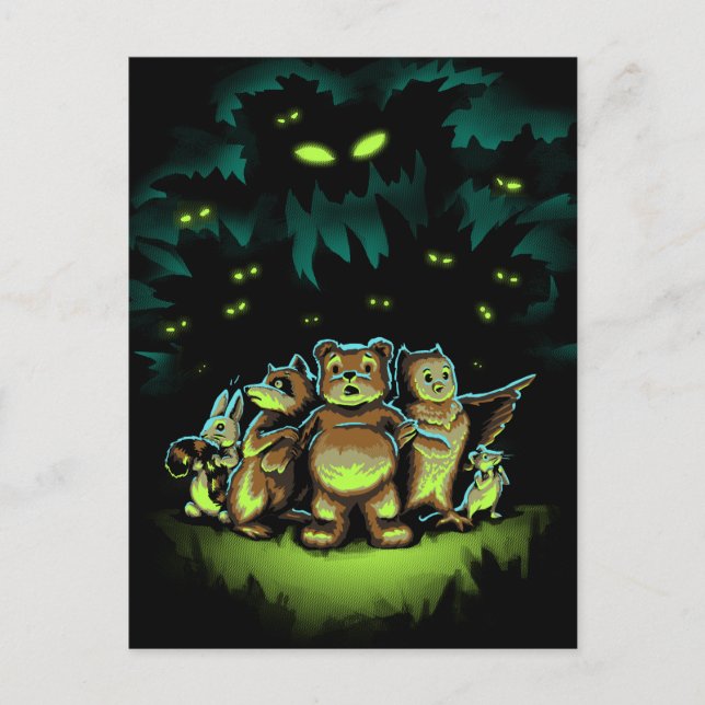 A Frightening Forest Postcard (Front)