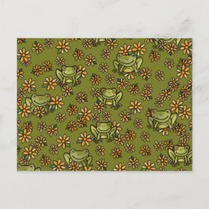 A Froggy Smile                                     Postcard