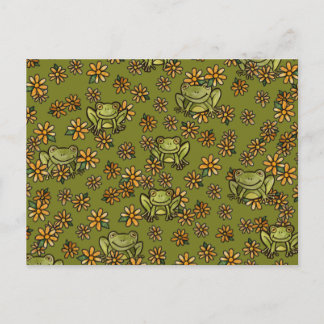 A Froggy Smile                                     Postcard