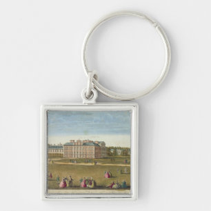 A Front View of the Royal Palace of Kensington Keychain