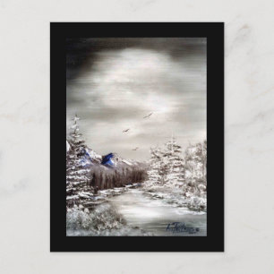 A Frosty Night - Postcard