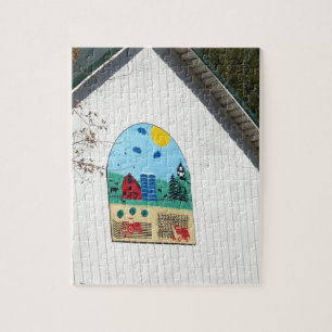 A Fun Barn Quilt Jigsaw Puzzle