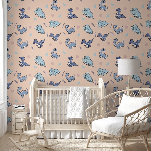 A Fun Dinosaur Adventure on Your  Wallpaper (Kids)
