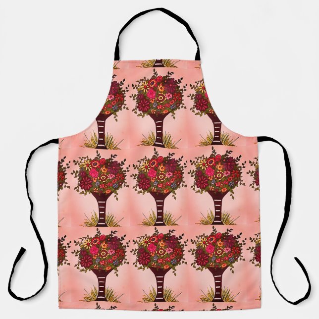 A Fun, Floral Delight for the Chef in Your Life Apron (Front)