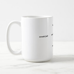 a fun measuring coffee mug