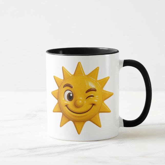 A fun sun mug (Right)