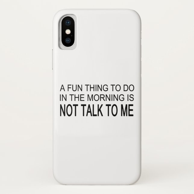 A Fun Thing To Do Case-Mate iPhone Case (Back)