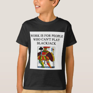 a funny blackjack joke T-Shirt