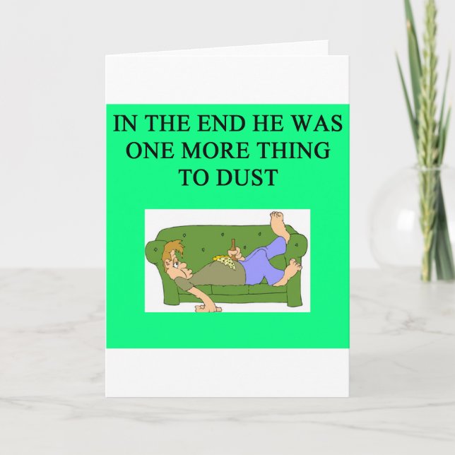 a funny divorce idea for you card (Front)