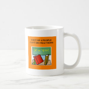 a funny math joke coffee mug
