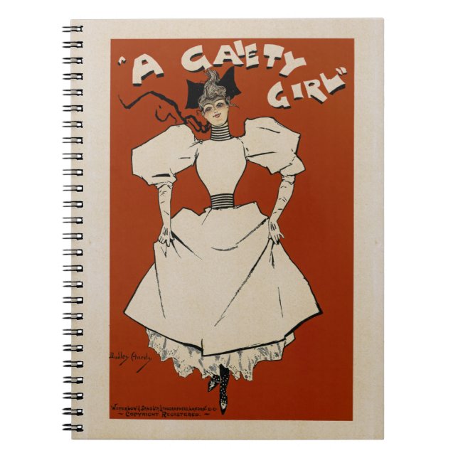 A Gaiety Girl Notebook (Front)
