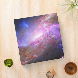 A Galactic Light Show In Spiral Galaxy Ngc 4258. Binder