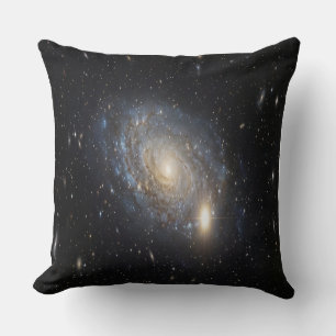 A Galaxy in Space Throw Pillow