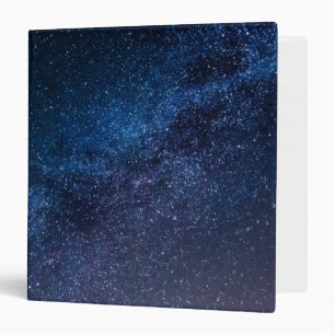A galaxy of stars in the night Cute Binder