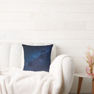 A galaxy of stars in the night Cute Throw Pillow