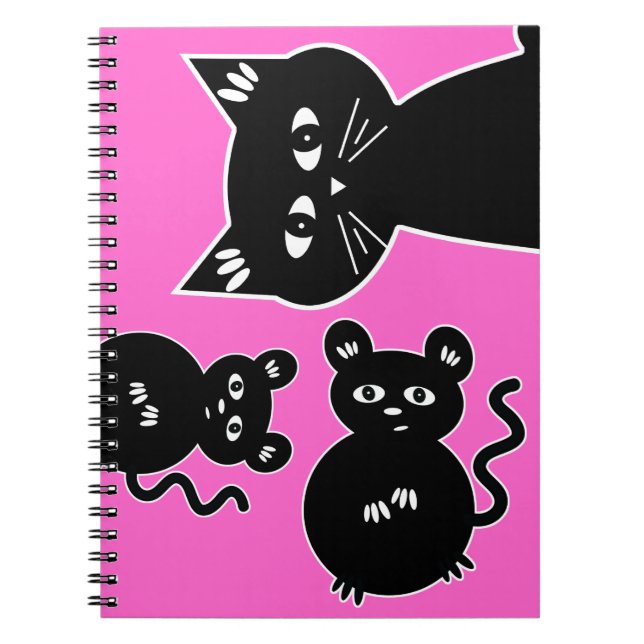 A Game of Cat and Mouse Notebook (Front)