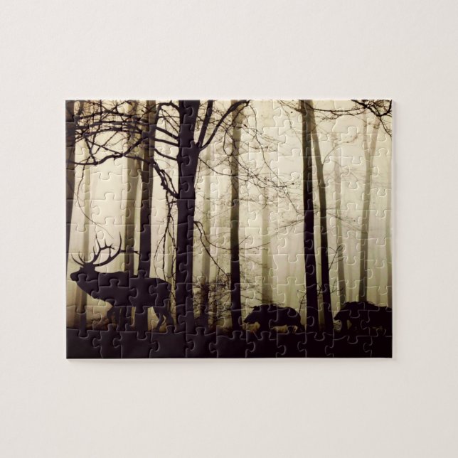 A Game of Follow the Leader Jigsaw Puzzle (Horizontal)