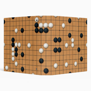 A game of Go 1.5 Inch Binder