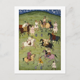 A Game of Polo, from the Large Clive Album Postcard