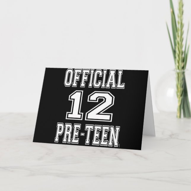 A **GARÇON SPÉCIAL SUR **12ème** CARTE D'ANNIVERSA (Devant)