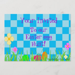 A Garden Egg Hunt Invitation