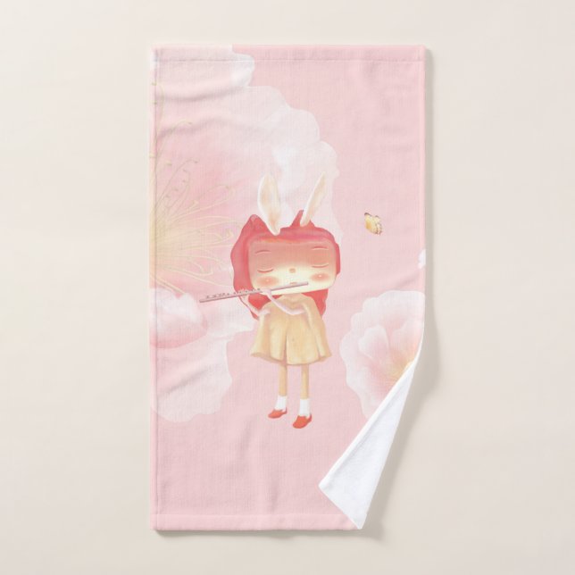 A Garden in My Heart Hand Towel (Hand Towel)